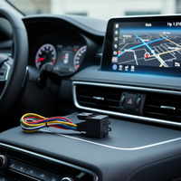 Câble relais AOTAI 12V pour traceur GPS automobile et moto avec fixation sur pare-brise