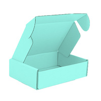 Vente en gros d'emballages ondulés pour vêtements cosmétiques express en carton kraft pour courrier boîtes postales pliantes pour avion