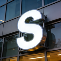 Letras LED 3D con Iluminación Frontal para Exteriores, Letreros Metálicos Brillantes Personalizados, Caracteres Completos, Letrero Publicitario Electrónico Arquitectónico