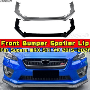 ชุดแต่งรอบคันสำหรับ Subaru WRX STI VA ปี 2015-2021 ชุดกันชนหน้า ดิฟฟิวเซอร์กันชนหน้า สปลิตเตอร์กันชนหน้า  ลิปป้องกันกันชนหน้า อุปกรณ์ตกแต่งรถยนต์ - Product Image 1