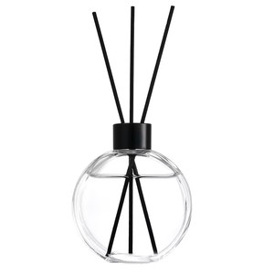 Bas quantité minimale de commande moderne nouveau Style Logo privé <span class=keywords><strong>parfum</strong></span> de maison <span class=keywords><strong>parfum</strong></span> Reed diffuseur bouteille avec collier bois or noir argent couvercle pour Essen - Product Image 4