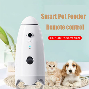 2023 nouveauté Wifi APP télécommande intelligente pour chien chat mangeoire <span class=keywords><strong>Rotation</strong></span> à <span class=keywords><strong>360</strong></span> degrés automatique chien distributeur de friandises avec caméra - Product Image 2