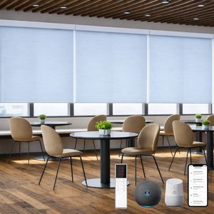 Persianas Eléctricas para Habitaciones, Sistema de Persianas Enrollables Eléctricas, Persianas Enrollables Motorizadas Inteligentes con Wifi Tuya - Product Image 3