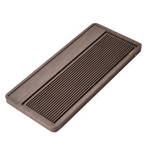 Bandeja de Té de Nuevo Estilo 2025 para Uso Doméstico, Juego de Té, Mesa de Té, Madera Maciza, Sala de Estar/Oficina, Mesa de Preparación de Té Seco con Imitación de Baquelita - Product Image 1