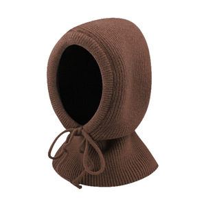 <span class=keywords><strong>Bonnet</strong></span> cagoule tricoté chaud d'hiver avec cordon de serrage réglable - Product Image 6