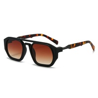 Nouvelles Lunettes de Soleil Pilote Haut de Gamme pour Adultes, Tendance Internet, Protection UV400, Monture Complète, Unisexe, Carrées, Style Européen et Américain, Transfrontalier