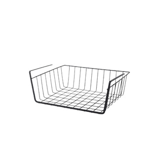 Kitchen <b>Storage</b> Rack Wall Mounted Hanging <b>Basket</b> 1 Tier Rectangle For Food Kitchenware - Product Image 2