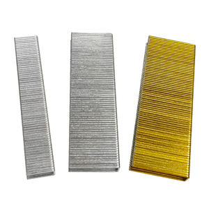 पेशेवर निर्माता न्यूमेटिक एयर संचालित स्टेपल भारी शुल्क सटीक स्वचालित पेशेवर असबाब स्टील एन स्टेपल - Product Image 4