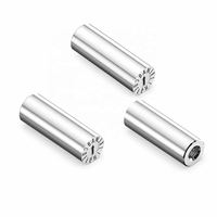 SJHY Z487 Tampon de date interchangeable de type long en acier inoxydable SUS420, insert de marquage de date pour moule compatible HASCO, précision pour cavités profondes