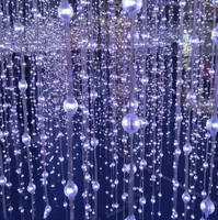 3D DMX Pixel LED Tube IP67 Ananas Motif RGB Ball String Light avec émission jaune Adressable 360 ° DJ Lights pour le paysage