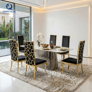 Tavolo <span class=keywords><strong>da</strong></span> <span class=keywords><strong>pranzo</strong></span> in acciaio inossidabile artigianale su misura per 10 persone mobili turchi dubai in marmo artificiale tavolo <span class=keywords><strong>da</strong></span> <span class=keywords><strong>pranzo</strong></span> - Product Image 1