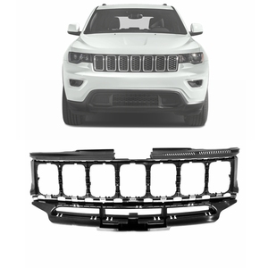 Accesorios de parachoques delantero de coche marco de panel de montaje de rejilla para Jeep <span class=keywords><strong>grand</strong></span> <span class=keywords><strong>cherokee</strong></span> <span class=keywords><strong>SRT</strong></span> 2017 <span class=keywords><strong>2018</strong></span> 2019 2020 2021 - Product Image 2
