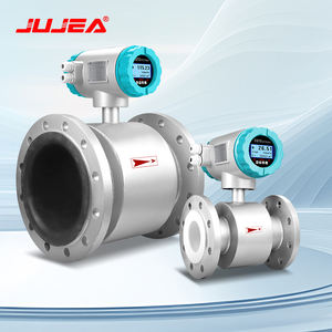 Jujea電磁流量計ステンレス鋼OEM DN150泥海水下水排水用 - Product Image 3