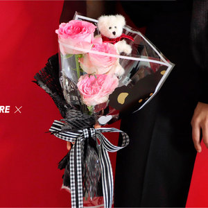 Bolsas de embalaje impermeables con diseño de <span class=keywords><strong>unicornio</strong></span> dibujado a mano al por mayor para envolver ramos de flores - Product Image 3