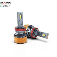 Bombilla LED H4 Superbrillante de 80 W y 6000 K para Faros Delanteros de Automóvil, Bombilla LED H7 para Faros Delanteros de Automóvil, Bombilla LED H11 para Faros Delanteros de Automóvil, Bombilla LED Universal para Faros Delanteros de Automóvil