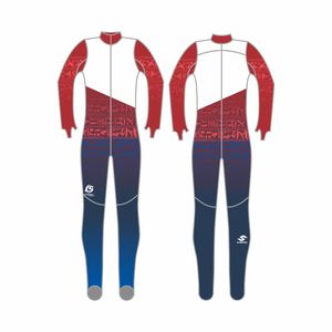Combinaison de <span class=keywords><strong>ski</strong></span> unisexe, impression par transfert thermique, imperméable, coupe-vent, grande taille, fermeture éclair, entraînement, <span class=keywords><strong>luge</strong></span>, bobsleigh, personnalisable, squelette - Product Image 2