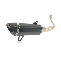 Système d'échappement complet de course modifié de qualité européenne pour moto V8, compatible JOG V8, DIO, BWS, ZX, DIO90, RR, DIO 26AA, ZX 26AA