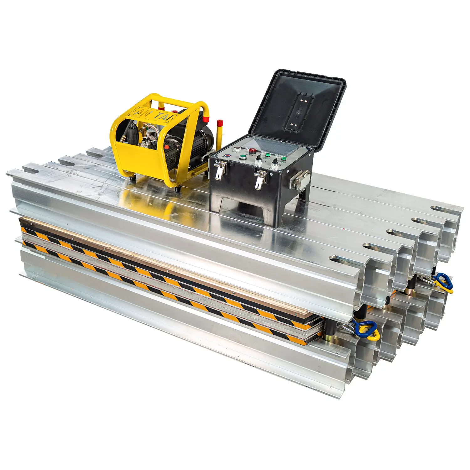 Máquina de vulcanización de soldadura de cinta transportadora de goma tipo seccional ANTAI para vulcanizador de prensa conjunta caliente