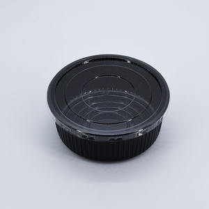 Caixa de Armazenamento Redonda de Plástico <span class=keywords><strong>PET</strong></span> de Grau Alimentício a Preço Acessível, Pronta para Envio para Alimentos Evoh - Product Image 3