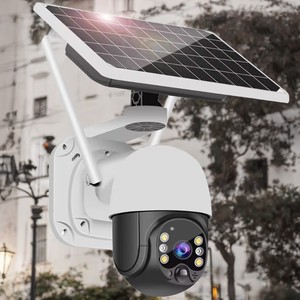 4MP <b>Wireless</b> Solar PTZ CCTV Outdoor <b>Camera</b> with 4G Dual Lens Monitoring Security Surveillance System - Product Image 1