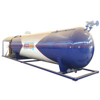 Station essence rétractable au nigéria, centrale pneumatique, réservoir de stockage de 5000l à 120000l
