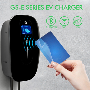 Greenscience-Estación <span class=keywords><strong>de</strong></span> punto <span class=keywords><strong>de</strong></span> <span class=keywords><strong>carga</strong></span> para coche eléctrico, cargador EV <span class=keywords><strong>de</strong></span> CA 220V, 1 fase, nivel 2, Wallbox, 7kw - Product Image 4