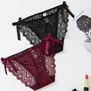 กางเกงชั้นในผู้หญิง HD110 ขายดี 6 สี กางเกงในเซ็กซี่ ชุดชั้นในผู้หญิงวัยผู้ใหญ่ ชุดชั้นในเซ็กซี่ - Product Image 3