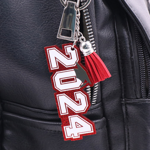 Lớp cá nhân của 2025 tốt nghiệp long lanh Acrylic Keychain Chất lượng cao UV in ấn nhà máy trực tiếp - Product Image 3