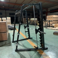 Machine à ramer Smith à charge libre robuste pour la musculation en salle de sport commerciale