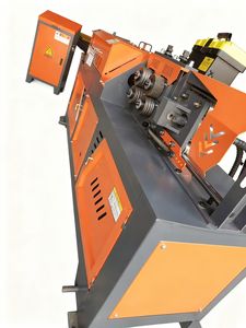 Hoge snelheid automatische wapeningstaalstaaf spoel draadricht- en snijmachine met servomotor - Product Image 2