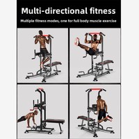 Barres parallèles simples réglables multifonctionnelles Equipement de fitness d'intérieur Barre de traction horizontale en métal
