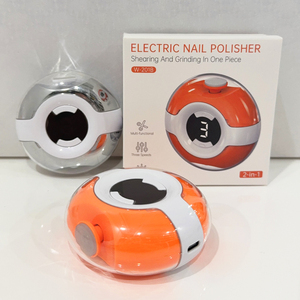 Wireless automatico 3 marce LED luce tagliaunghie bambino elettrico tagliaunghie del bambino con lime e scatola di stoccaggio - Product Image 6