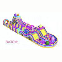 Château gonflable écologique pour enfants, structure gonflable en PVC de haute qualité avec toboggan pour fêtes, parcs et événements
