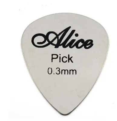 Piques de guitare Alice en acier inoxydable avec logo personnalisé en gros de style spécial à bas prix