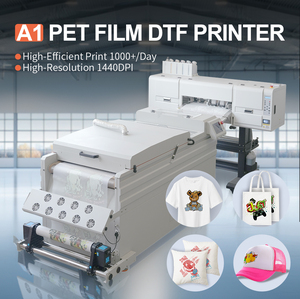 White Ink Direct to Film Printer Dtf 60cm Heat Transfer Inkjet Printing Machine I3200 DTF Printer With Shaker and Dryer - Product Image 3