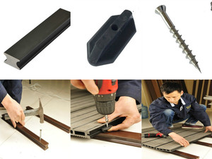 Plancher <span class=keywords><strong>en</strong></span> <span class=keywords><strong>bois</strong></span> sculpté pour l'extérieur, imperméable, idéal pour le jardin ou la terrasse, offre spéciale - Product Image 6