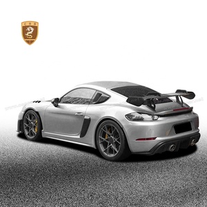 Pour Porsche 718 Cayman Boxster GT4RS, prise <span class=keywords><strong>d</strong></span>'<span class=keywords><strong>air</strong></span> latérale en carbone sec - Product Image 6
