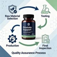Capsules à base de plantes puissantes pour la santé masculine - Comprimés pour la prostate pour adultes - Non destiné aux enfants