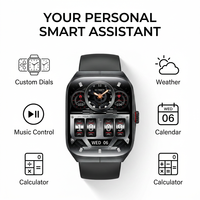 Reloj Inteligente HK80 con Llamadas Bluetooth, Pantalla AMOLED HD, Monitor de Actividad Física, Oxígeno en Sangre, Frecuencia Cardíaca, NFC, Control por Voz, Resistente al Agua IP67