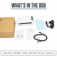 Imprimante d'étiquettes thermiques DP110UBT-28 4 pouces, imprimante portable sans fil BT 4x6 pour bordereaux d'expédition, interface USB, en stock
