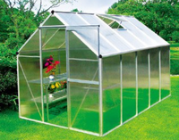Serres de jardin en PVC à la mode Systèmes hydroponiques étanches faciles à assembler à vendre