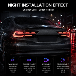 ชุดไฟท้าย LED BK สำหรับ Golf8 2021-2023 รุ่น Venom สีแดง เล<span class=keywords><strong>น</strong></span>ส์แดง ไฟเลี้ยวแบบ Sequential ไฟเบรก แบบเสียบปลั๊กใช้งา<span class=keywords><strong>น</strong></span>ได้ทันที - Product Image 5