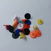 Tee de golf en vrac avec logo personnalisé Marqueur de balle de golf 19 mm en caoutchouc plastique coloré Offre Spéciale accessoires de golf