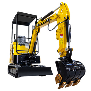 Miniexcavadora hidráulica para agricultura y construcción municipal con alta potencia de excavación - Product Image 1