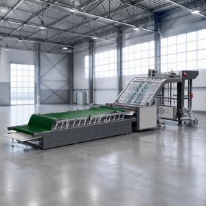 Nouvelle machine à laminer automatique à grande vitesse contrôlée par PLC, modèle récent, avec tension 380V/220V et garantie de 2 ans - Product Image 1