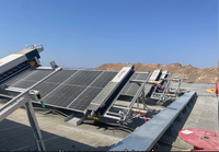 Robot de nettoyage de panneaux solaires MULTIFIT MR G2 1650, robot de nettoyage automatique sec et humide pour les systèmes d'énergie solaire