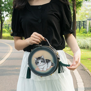 <span class=keywords><strong>Sac</strong></span> à bandoulière d'été pour femme Mischievous Artisan, fermeture éclair, motif plantes et fleurs, tendance - Product Image 3