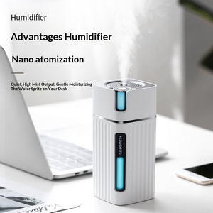 2025 New Mini Silent Humidifier Portable Ultrasonic Atomizer Desktop Car Multi-Function Air Purifying Cool Mist <b>Maker</b> - Product Image 1