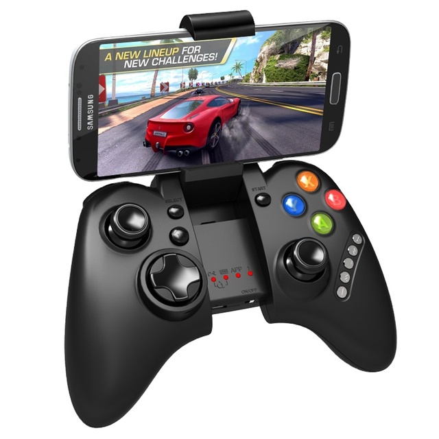 For Android IOS With Multimedia Control IPEGA PG-9021S Wireless BT Game Trigger Controller PC Gamepad for PS3 Joystick