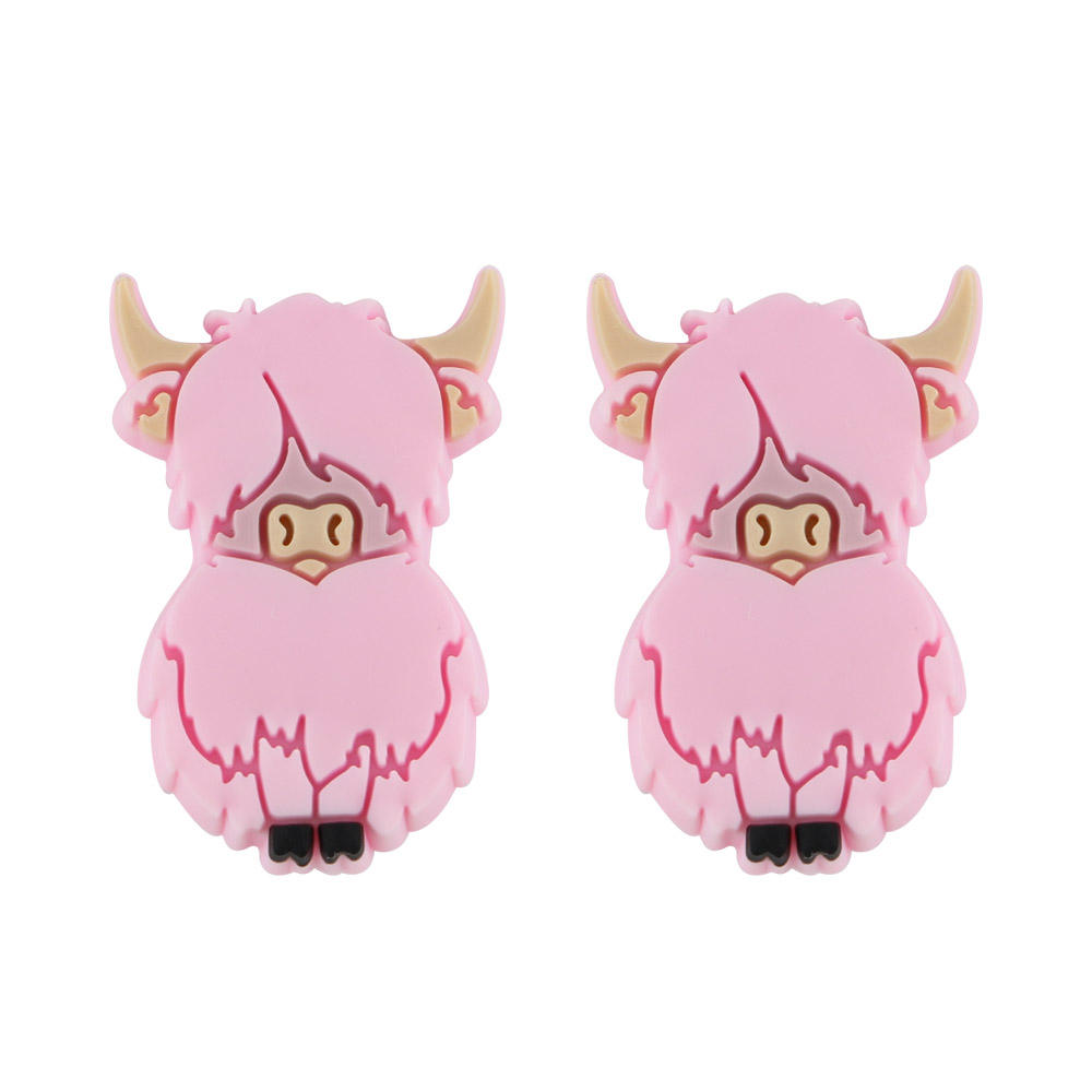 Yak Focal bead Baby Pink SA161